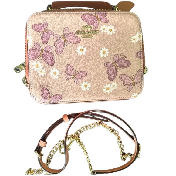 Coach Crossbody Butterfly Print! Coach dust bag & box included! Great Gift!✨ - Picture 2 of 7